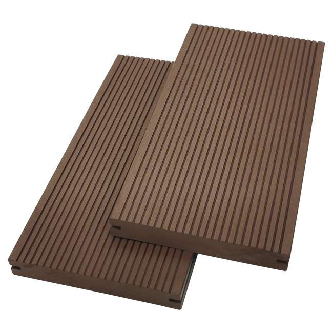 23x150 mm WPC Composite Decking Boards für die Outdoor -Bodenbedeckungsfabrik 